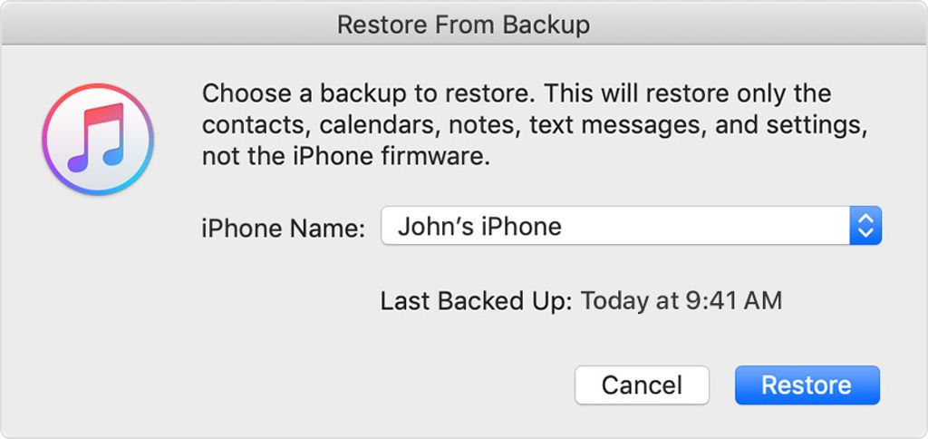iTunesを使用してiPhoneを復元する方法