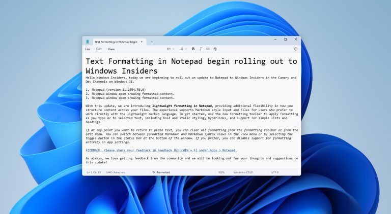 Notepad with formatting support on windows.jpg