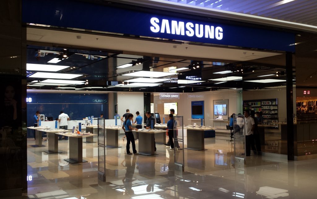 Galaxy Homeボタンを修正するためのSamsungストア