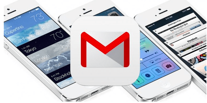 iPhoneのGmail 