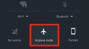 飛行機モード