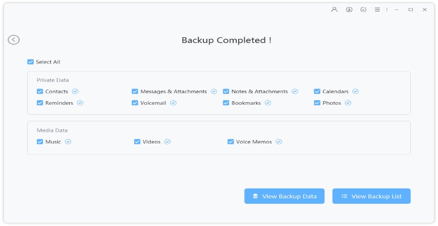 WhatsAppバックアップデータを表示します