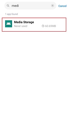 Androidでメディアストレージを無効にします