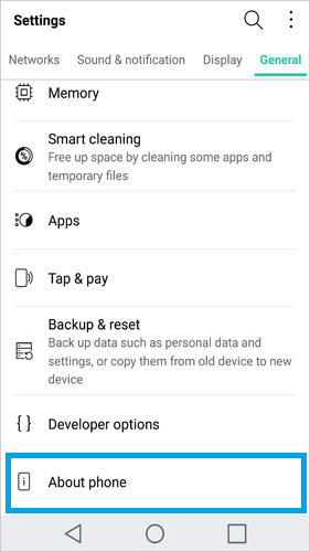 LG 1でUSBデバッグを開きます