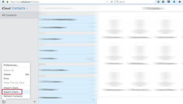 iCloud WebサイトからiCloudからSamsungへのファイルをダウンロードします