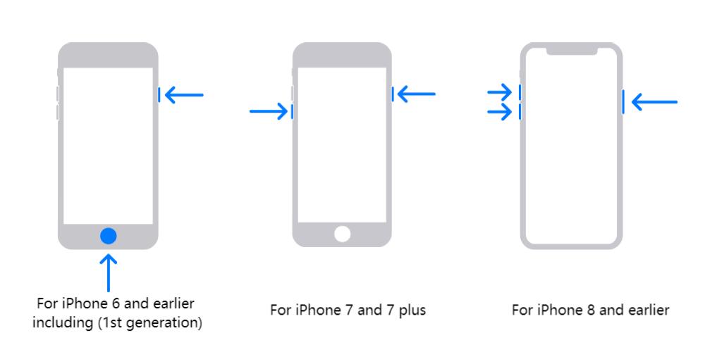   iPhoneを再起動します 