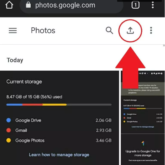 AndroidからiPhoneに写真をコピーします