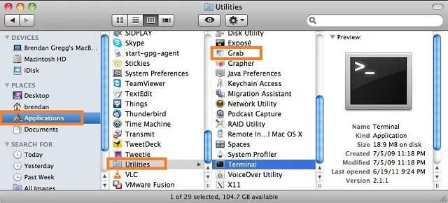 MacBookのスクリーンショットが機能していません