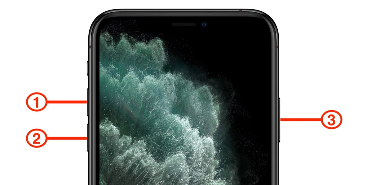 ハードリセットiPhone 11