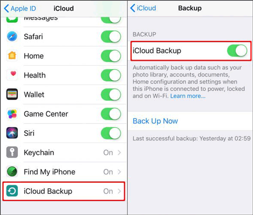 iCloudを介してMacでiPadをバックアップする方法