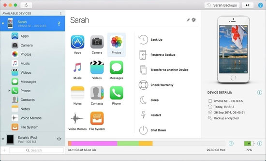 iPhone SMSは、Imazingのようなユーティリティを転送します
