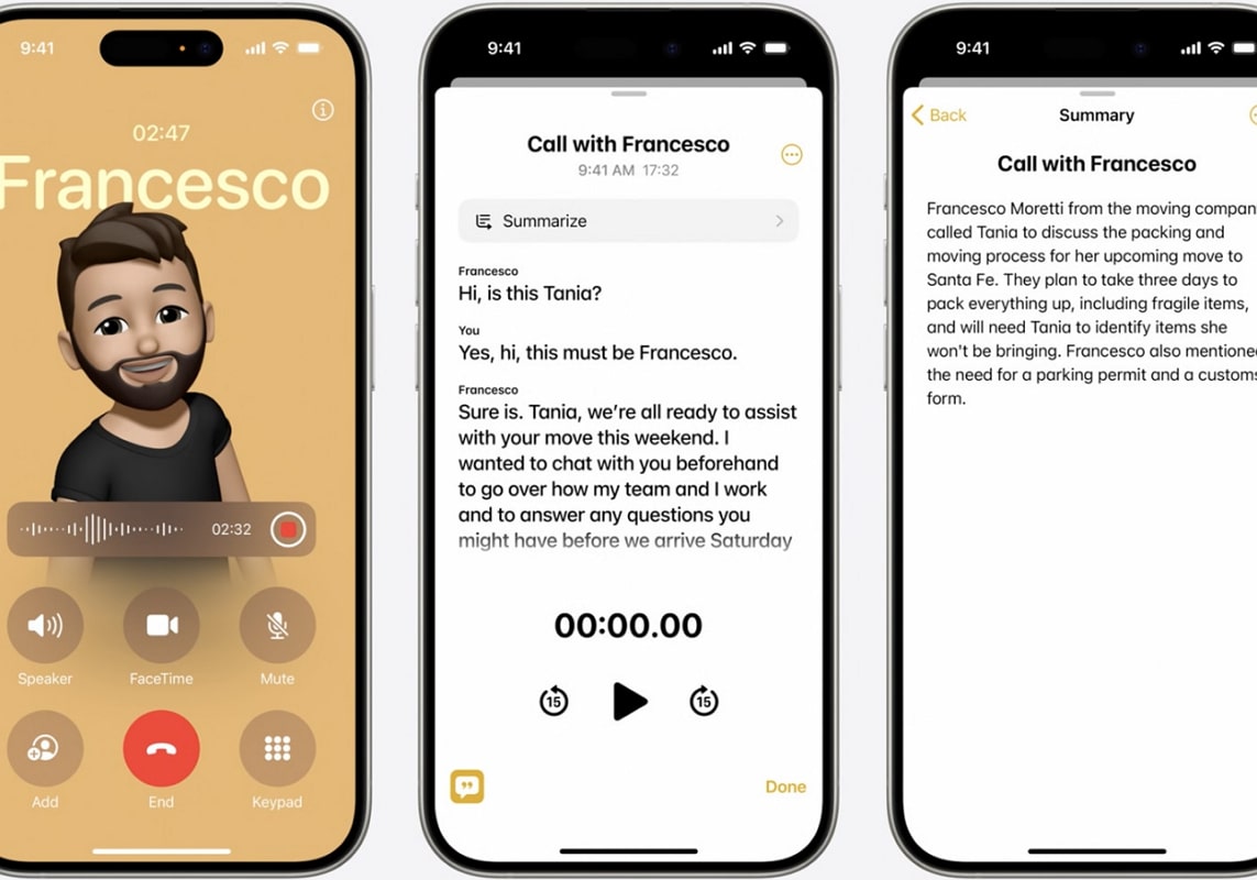 iOS 18 AIサマリー機能