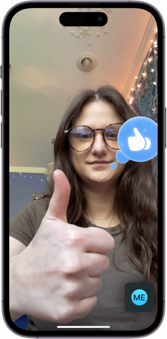 iOS 17 FaceTime反応ジェスチャーが機能しない