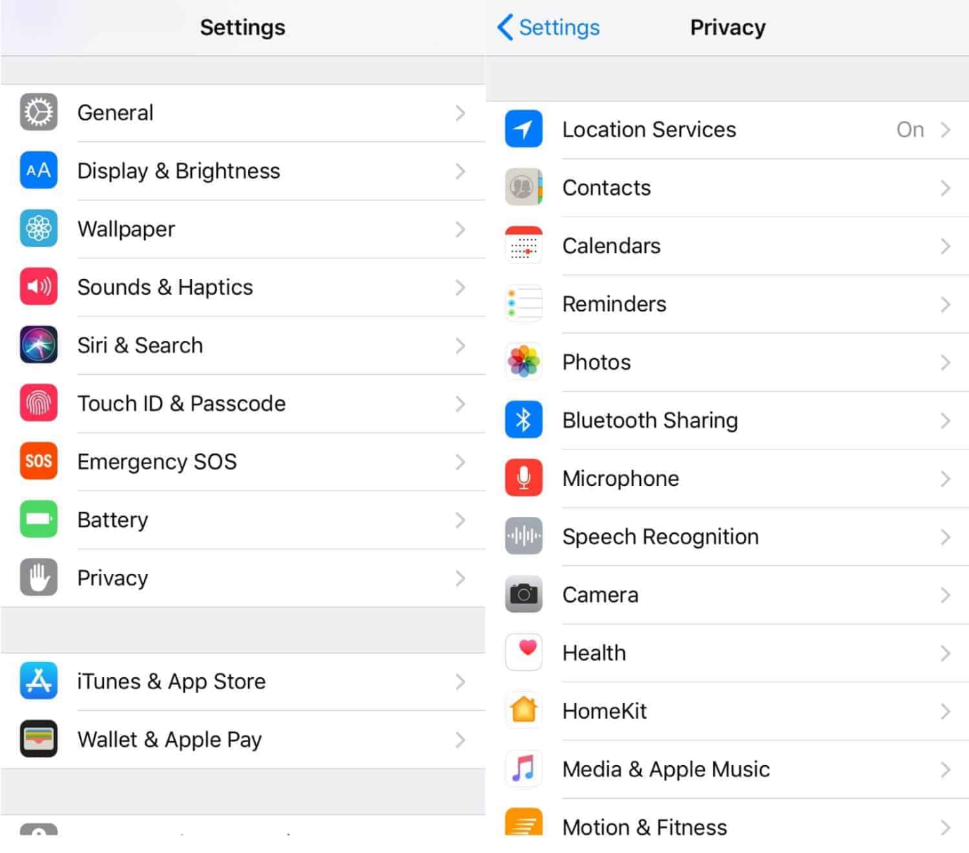iPhoneウィジェットが機能していません