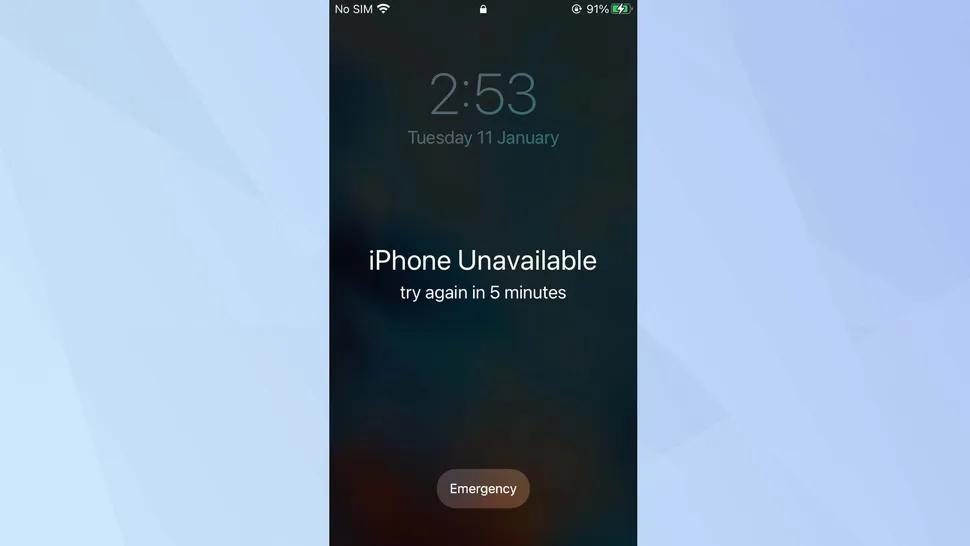 紛失したiPhoneを工場出荷する方法