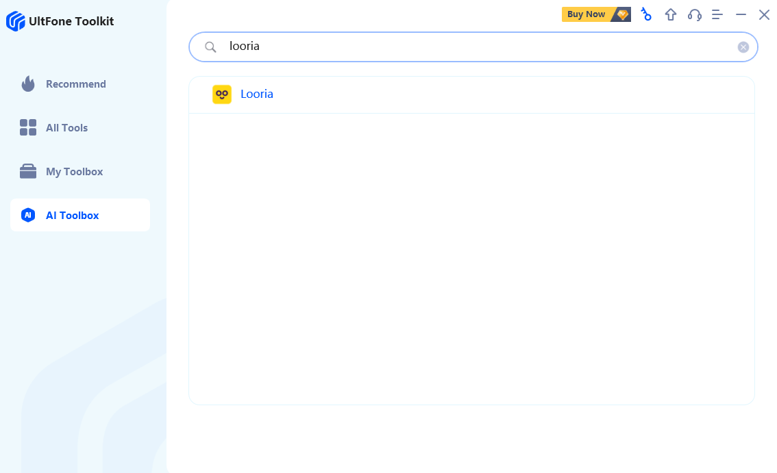 looria aiはultfone経由でダウンロードします