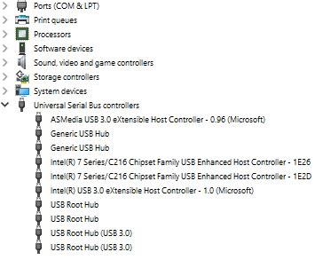 一般的なUSBハブを変更します
