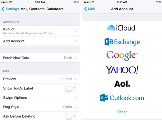 Outlookの連絡先をiPhoneと直接同期する方法