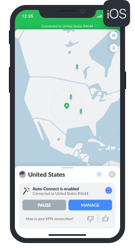 変更私のiPhoneの場所を見つけてくださいnord vpn