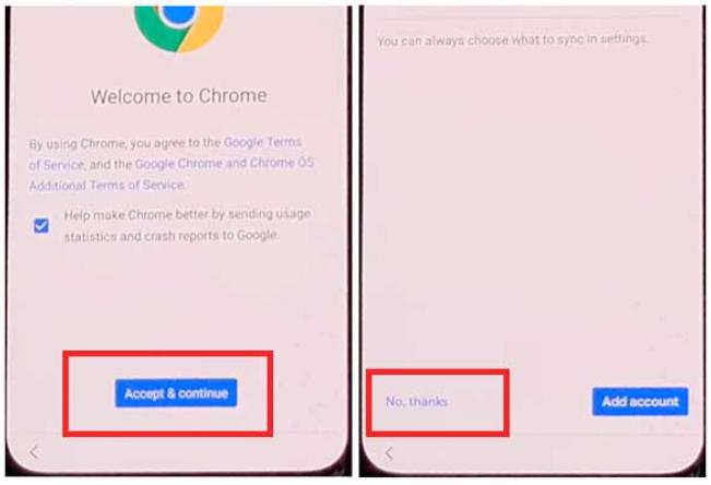 Google Chromeを開きます