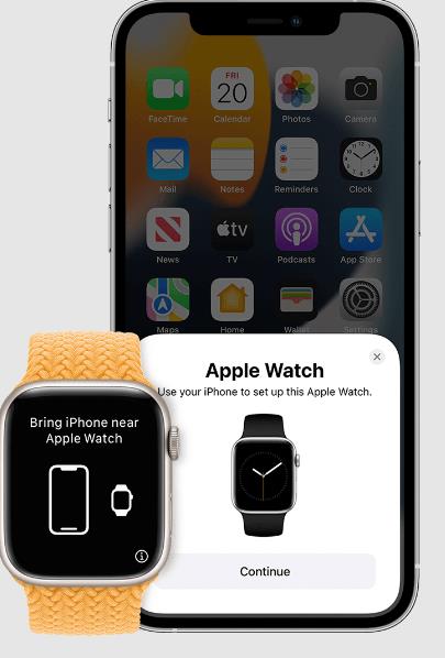 Apple Watchをペアにします