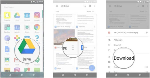GoogleドライブでAndroidで削除されたビデオを回復します