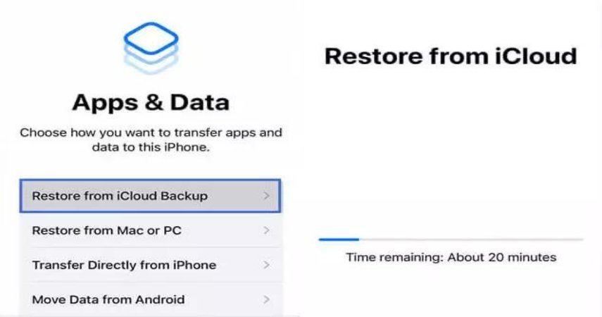 iCloudを介してWeChatチャットの履歴を回復します