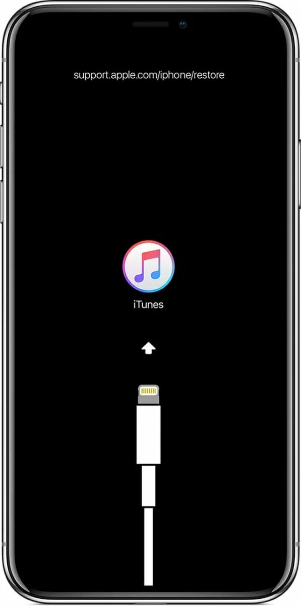 回復モードでiPhone XRを回復します