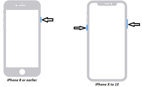 iPhoneを再起動します