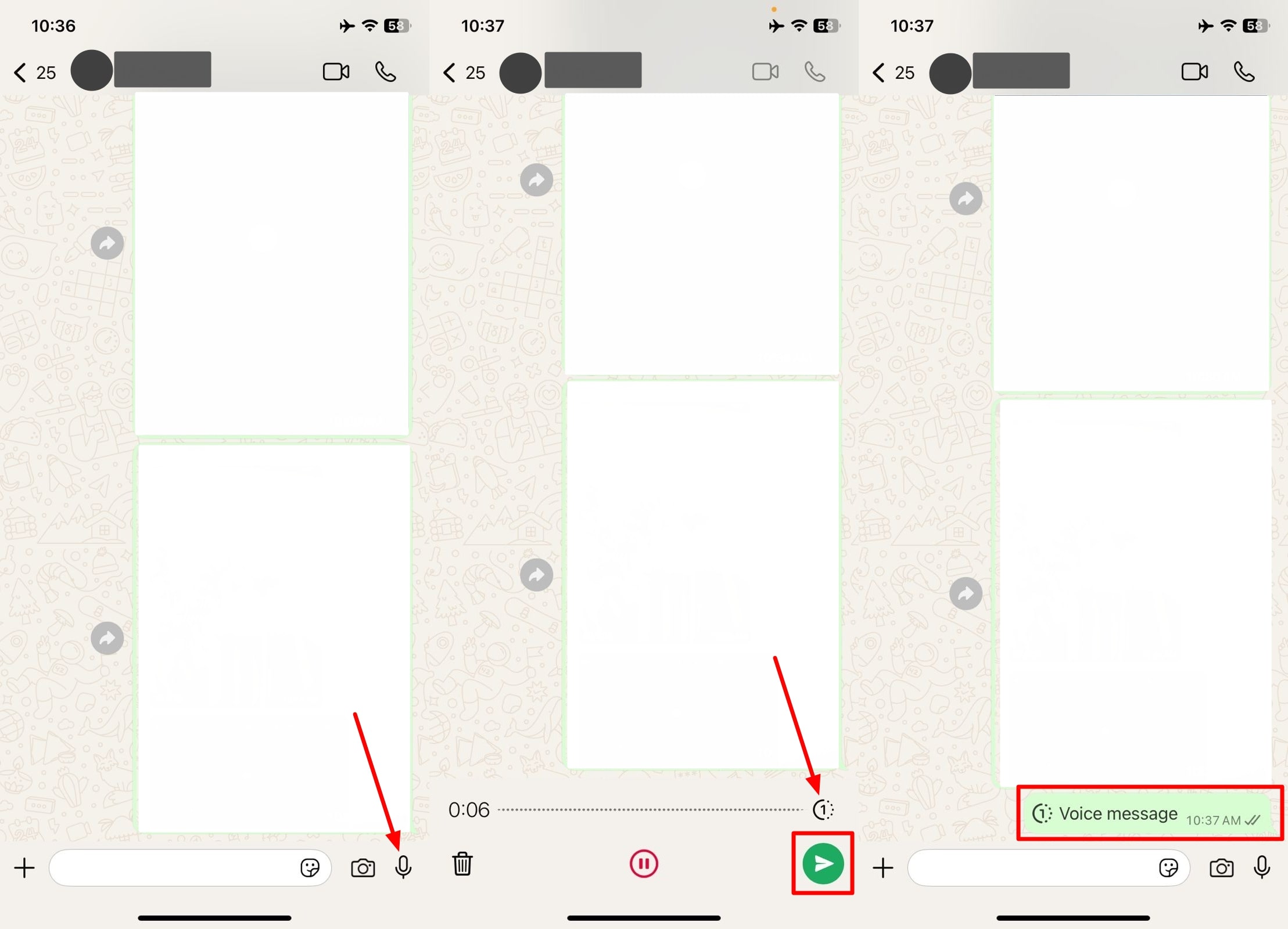 音声ノートの表示を1回有効にします