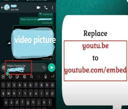 WhatsAppでYouTubeビデオを共有する方法