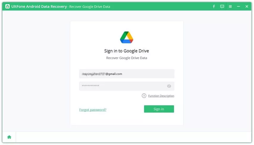 Googleアカウントでログインします
