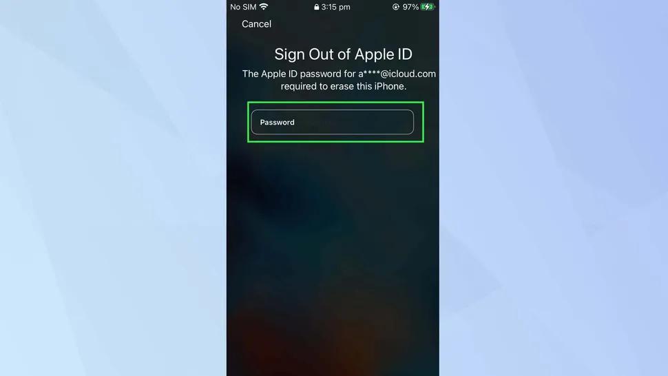 紛失したiPhoneを工場出荷する方法