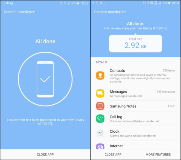 スマートスイッチを介してiPhoneからSamsung S24にファイルを転送する方法