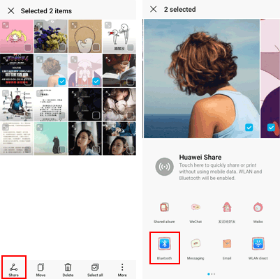 Bluetoothを使用してAndroidからAndroidにデータを転送します
