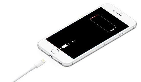 iPadバッテリーを充電して、iPadブラック画面を修正します