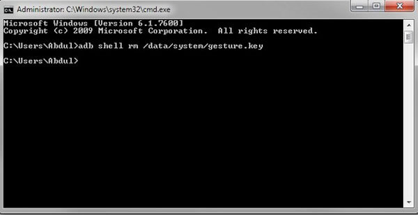 WIRH ADBのロックを解除します