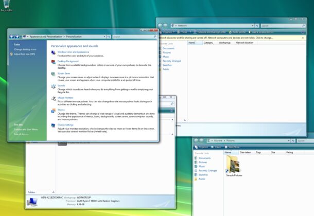 Windows Vista vs MacOS 26
